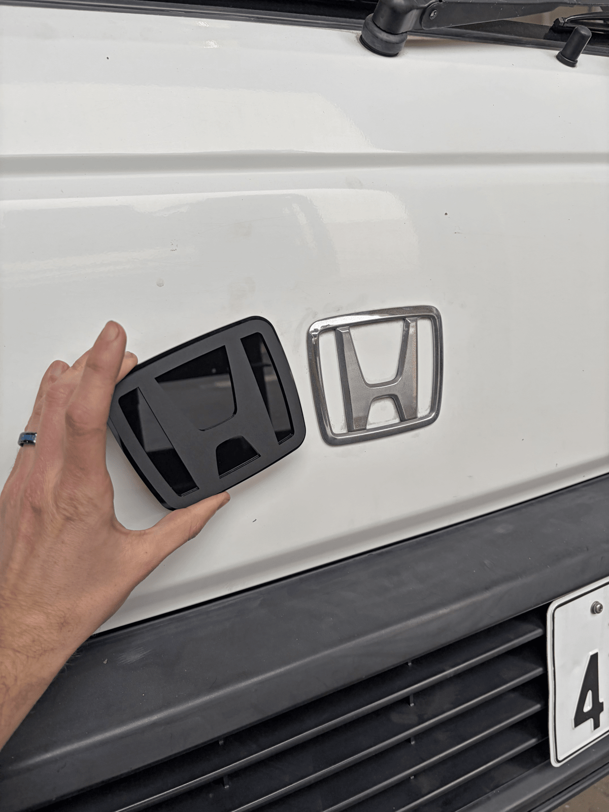 FSPE Front “H” Emblem Replacement – Honda Acty HA3/HA4 (1990–1999) - JSI Racing 