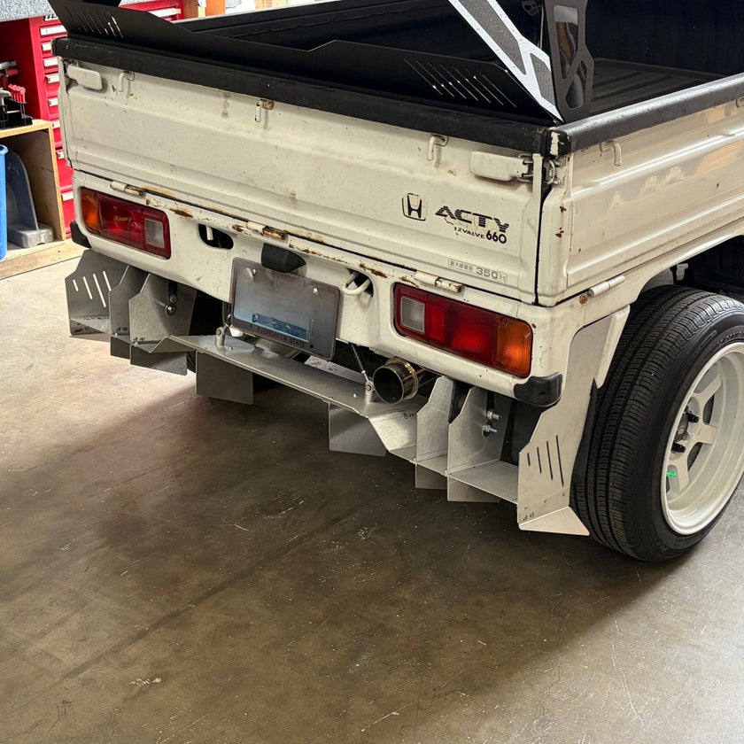 Honda Acty HA3 / HA4 (1990-1999) Chassis Mounted Rear Diffuser