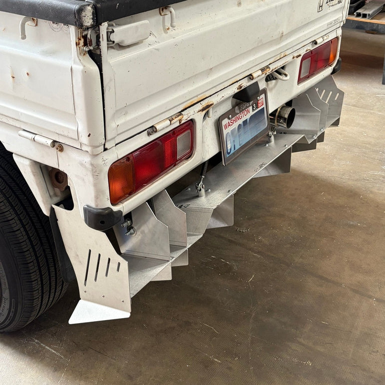 Honda Acty HA3 / HA4 (1990-1999) Chassis Mounted Rear Diffuser