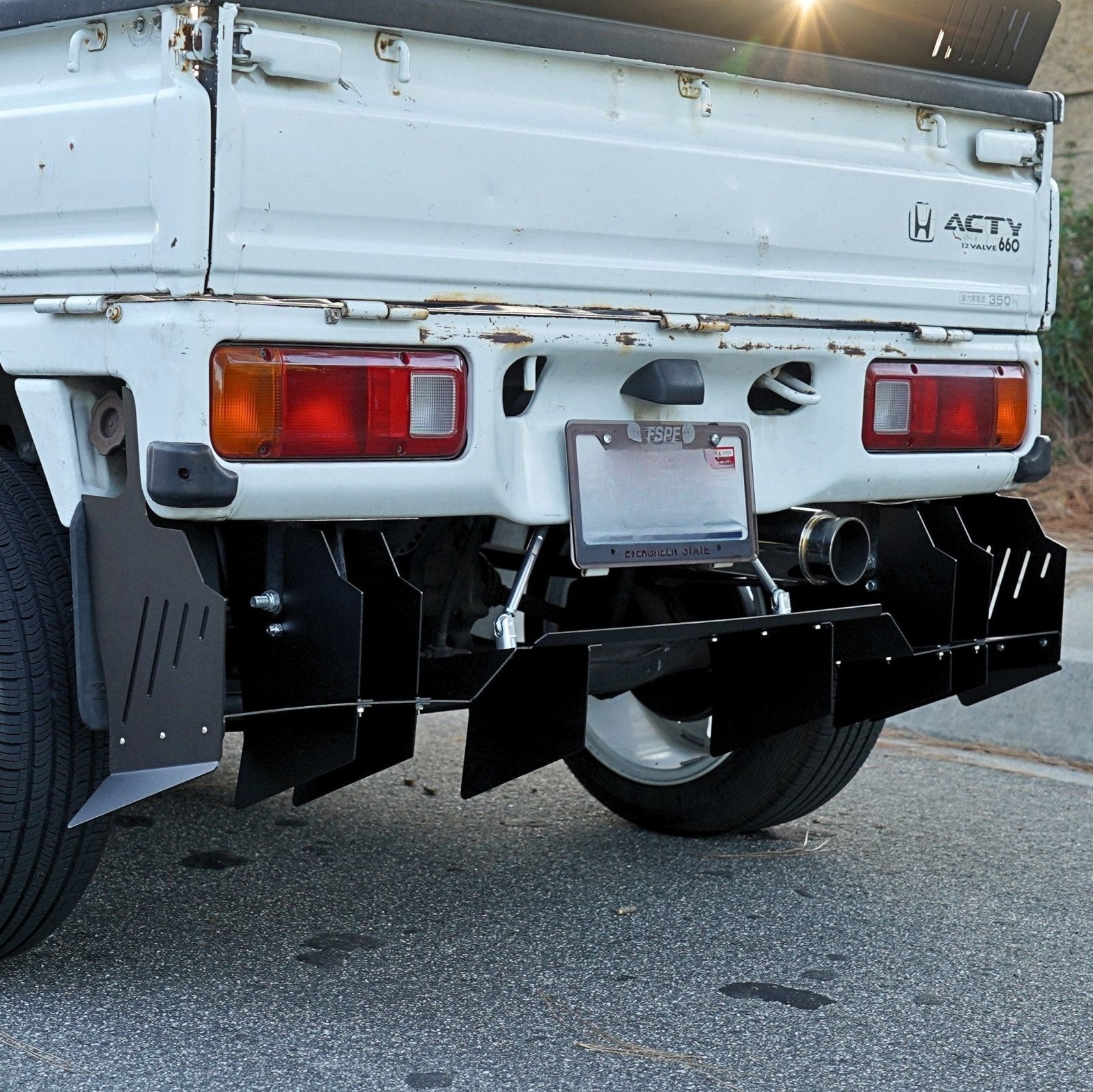 Honda Acty HA3 / HA4 (1990-1999) Chassis Mounted Rear Diffuser