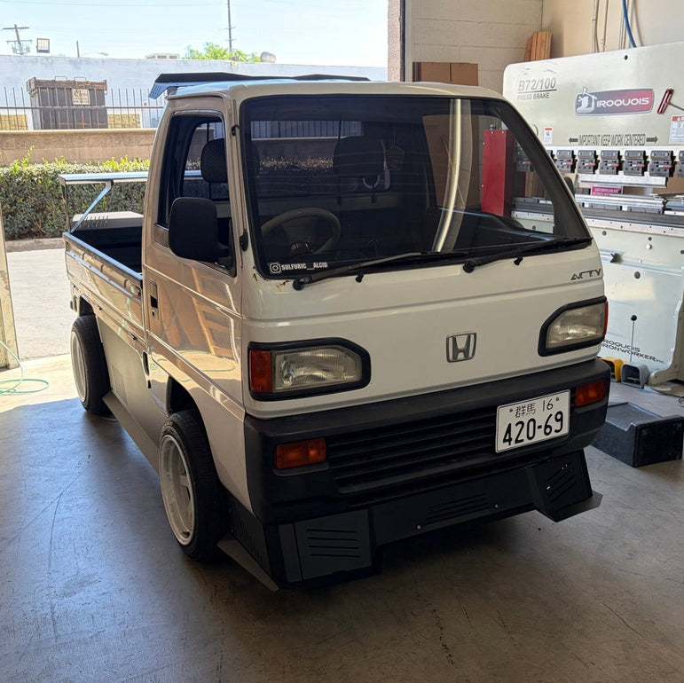 FSPE Chassis Mounted Front Lip & Splitter – Honda Acty HA3/HA4 (1990–1999)
