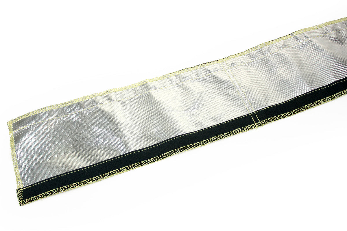 RaceFlux ID Stitched Aluminized Kevlar Velcro Hose Sleeve