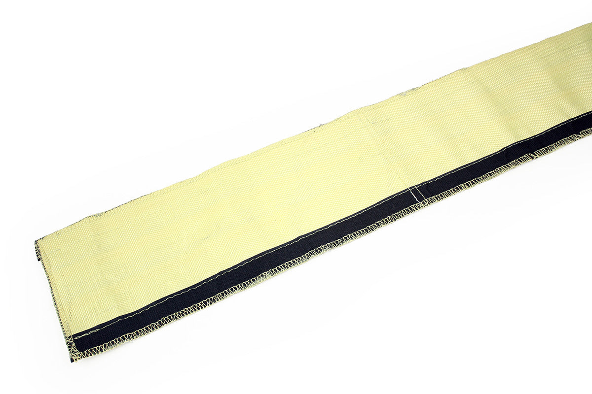 RaceFlux Stitched Aluminized Kevlar Velcro Hose Sleeve, 39