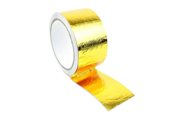 Gold Foil Aluminum Fiberglass Heat Reflective Tape, 2" Wide, 32-Foot Roll
