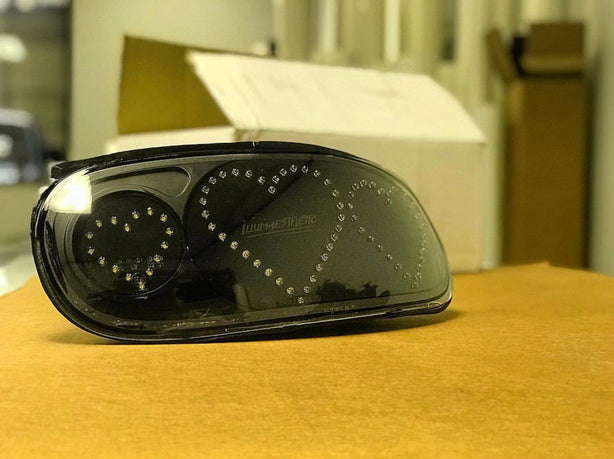 NTXGlow Heart Tail Lights (1990-1997 Na Miata) - JSI Racing 