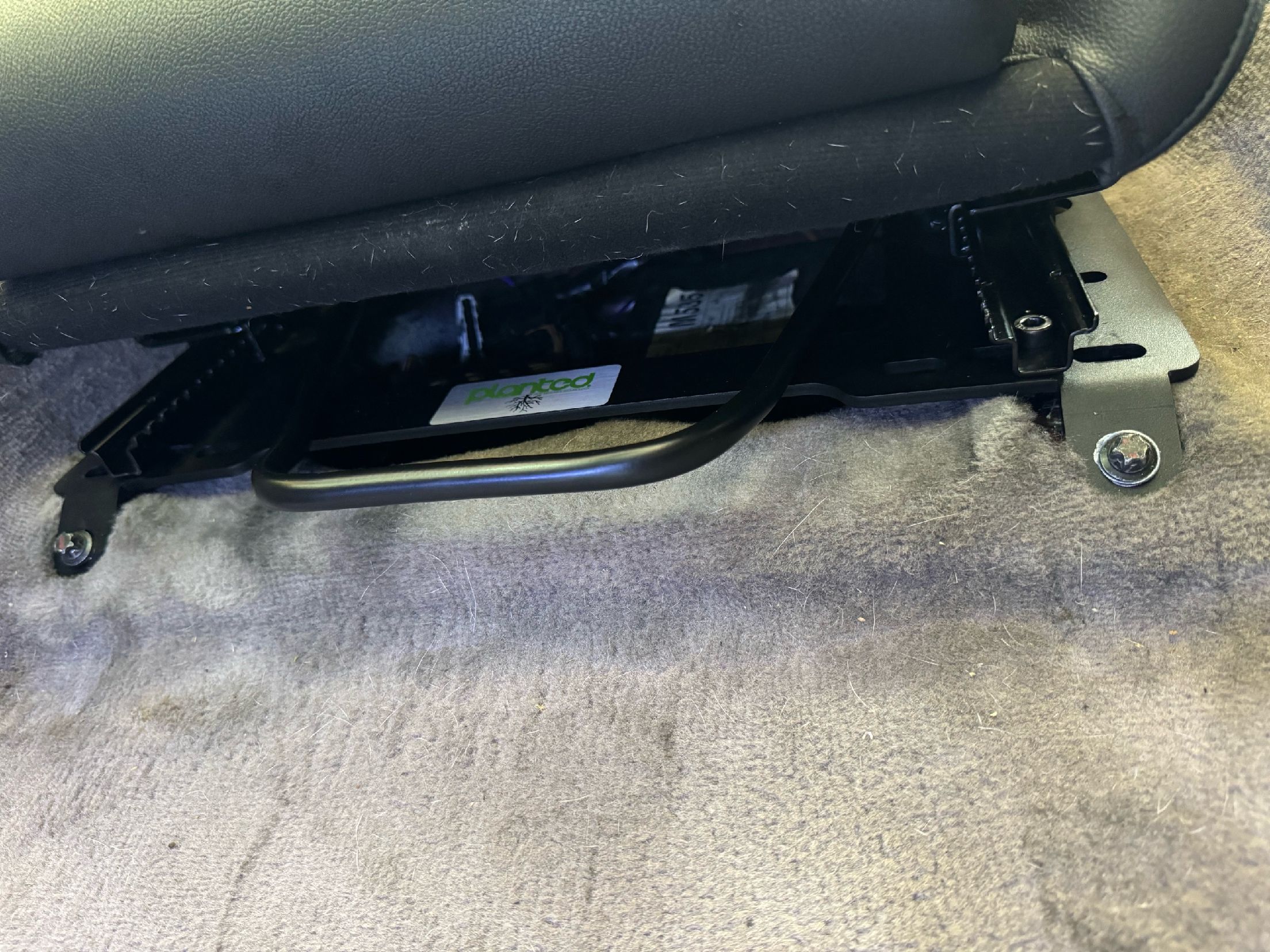 Planted Seat Bracket- Porsche 996 / Boxster / 997 / Cayman / 991 (1998+) - Passenger / Right Planted Technology