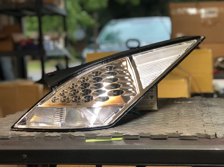 NTXGlow Custom Clear Tail Lights (Nissan 350Z) - JSI Racing 