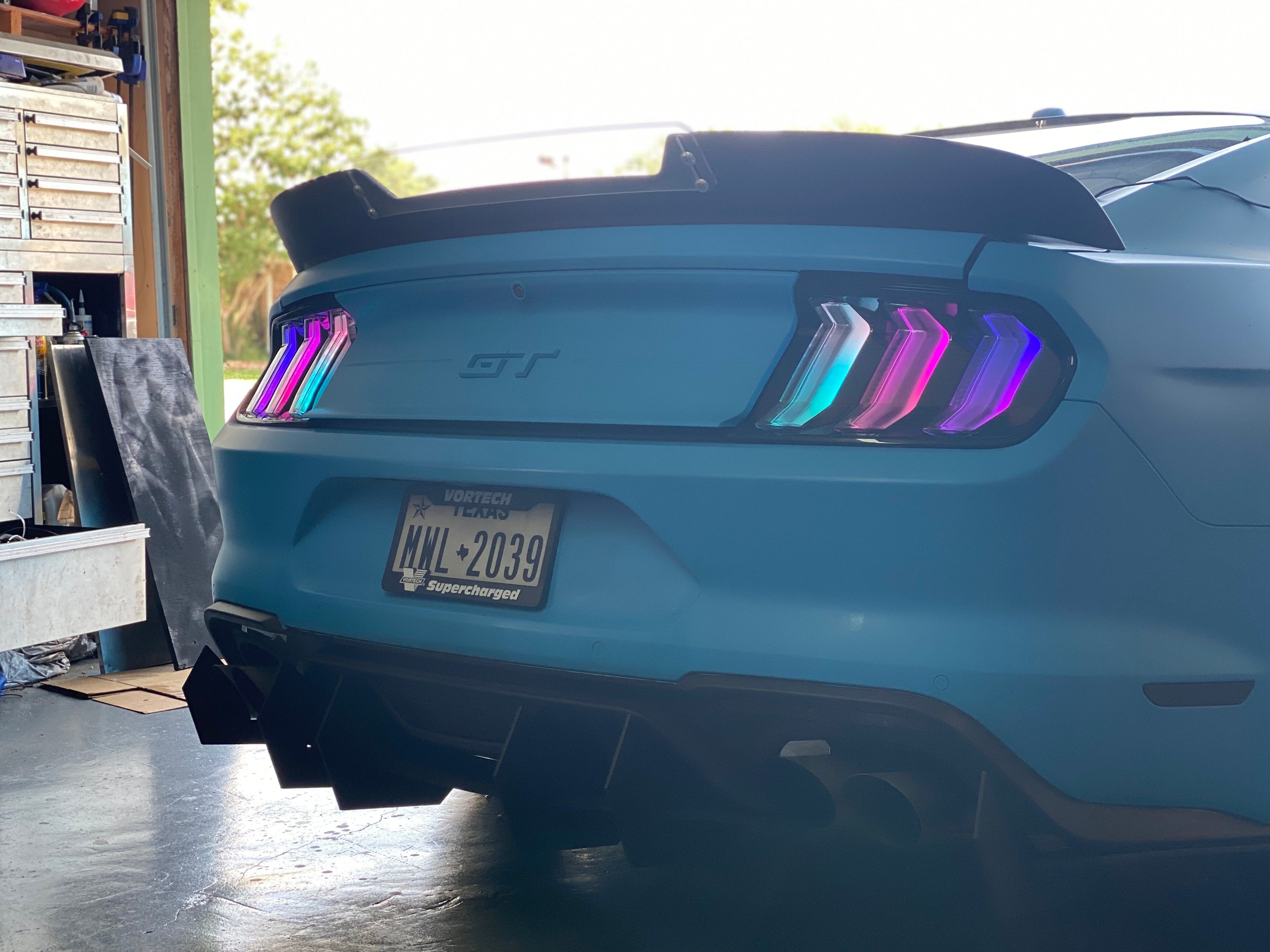 NTXGlow RGB Tail Lights (2015-2023 Ford Mustang) - JSI Racing 