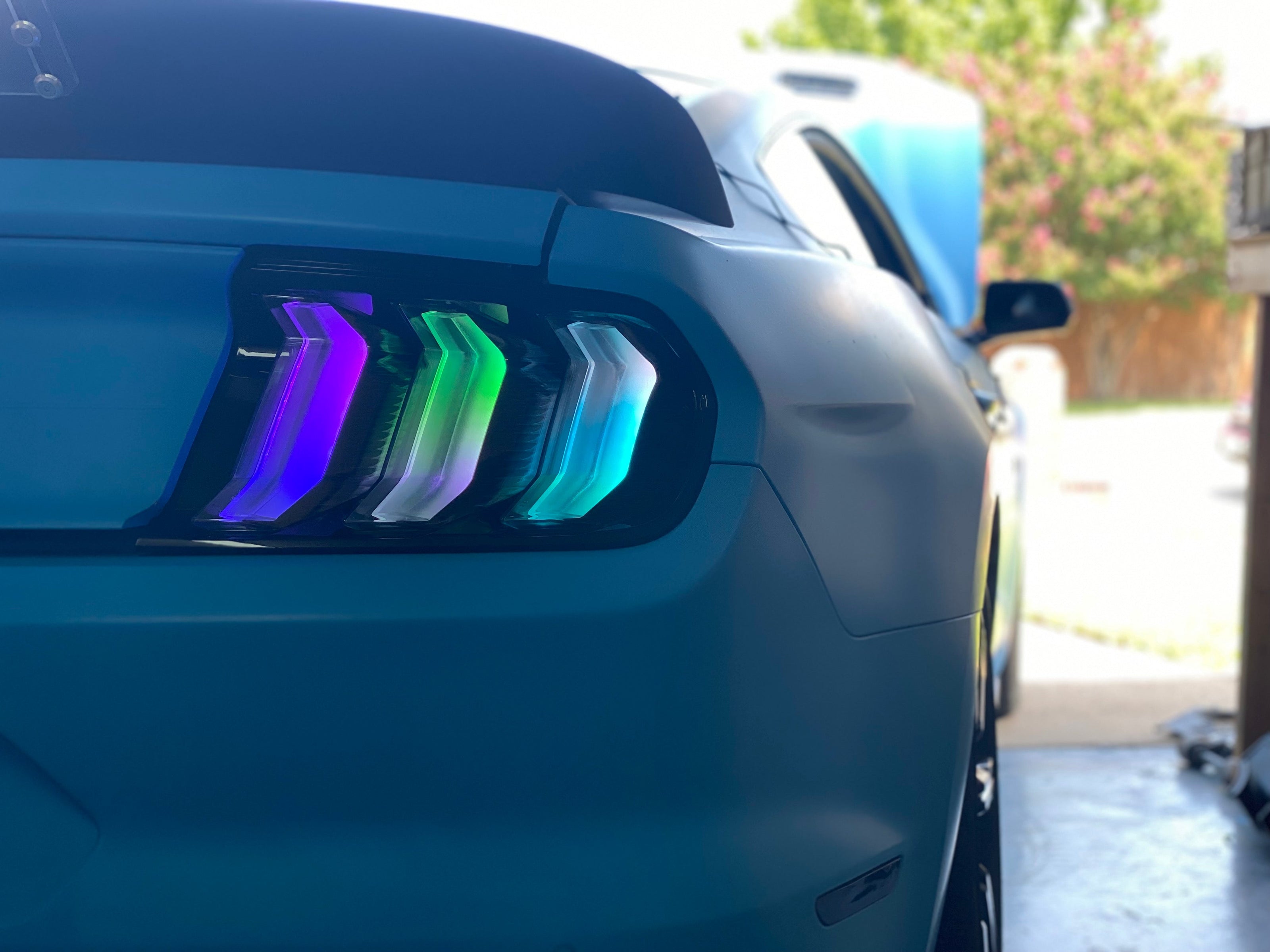 NTXGlow RGB Tail Lights (2015-2023 Ford Mustang) NTXGlow