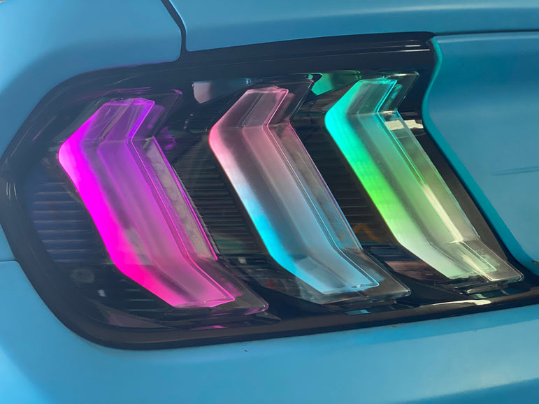 NTXGlow RGB Tail Lights (2015-2023 Ford Mustang) NTXGlow