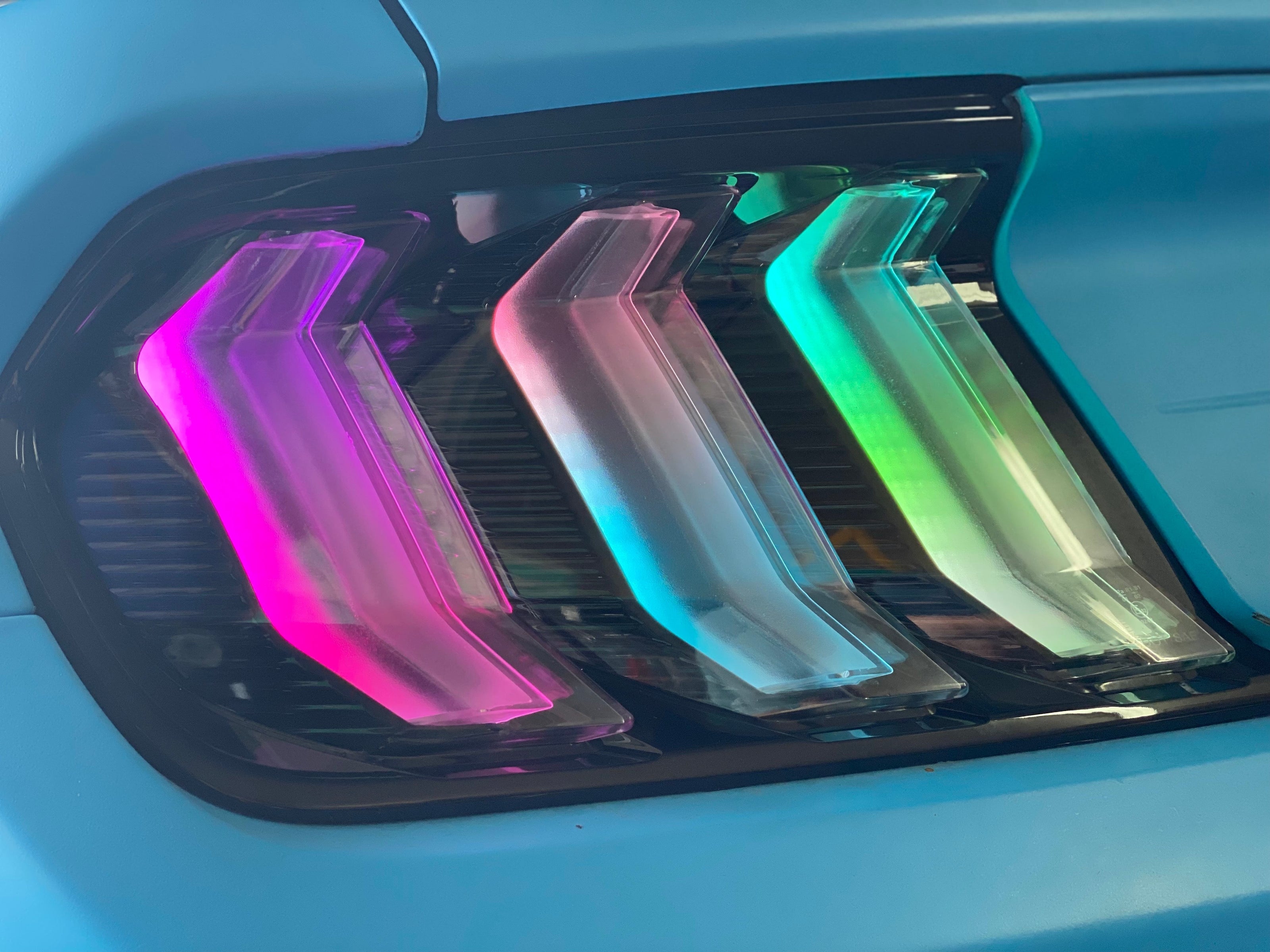 NTXGlow RGB Tail Lights (2015-2023 Ford Mustang) NTXGlow