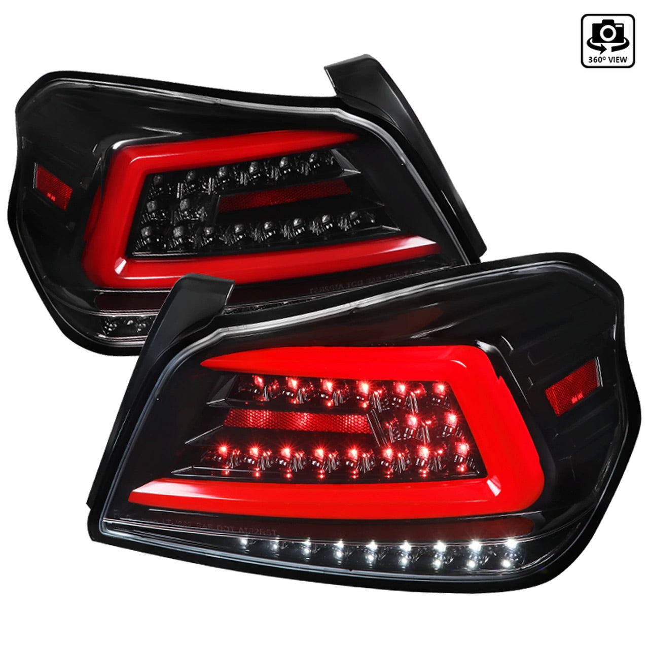 2015+ Subaru Wrx Sti Spec D Tail Lights Stock - JSI Racing 