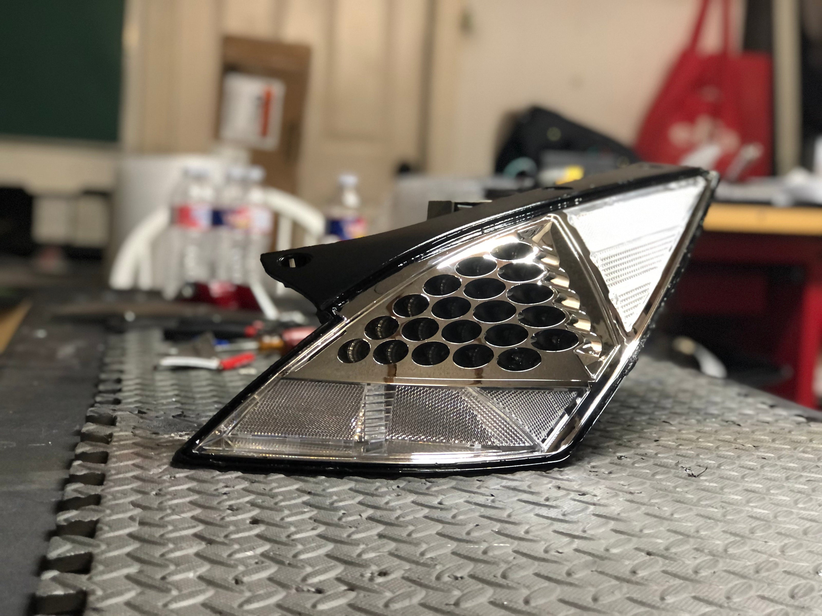 NTXGlow Custom Clear Tail Lights (Nissan 350Z) - JSI Racing 