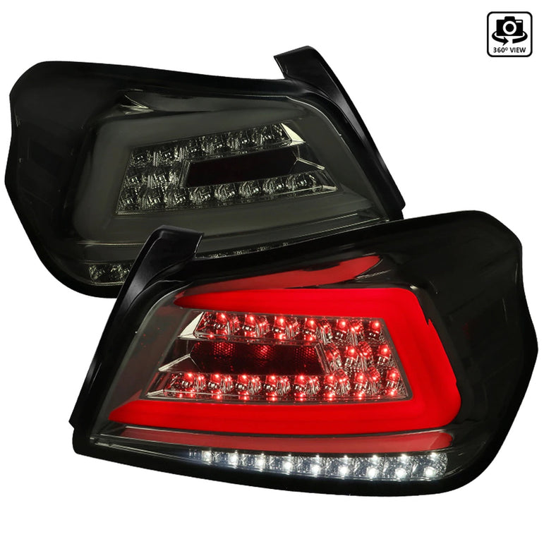 2015+ Subaru Wrx Sti Spec D Tail Lights Stock - JSI Racing 