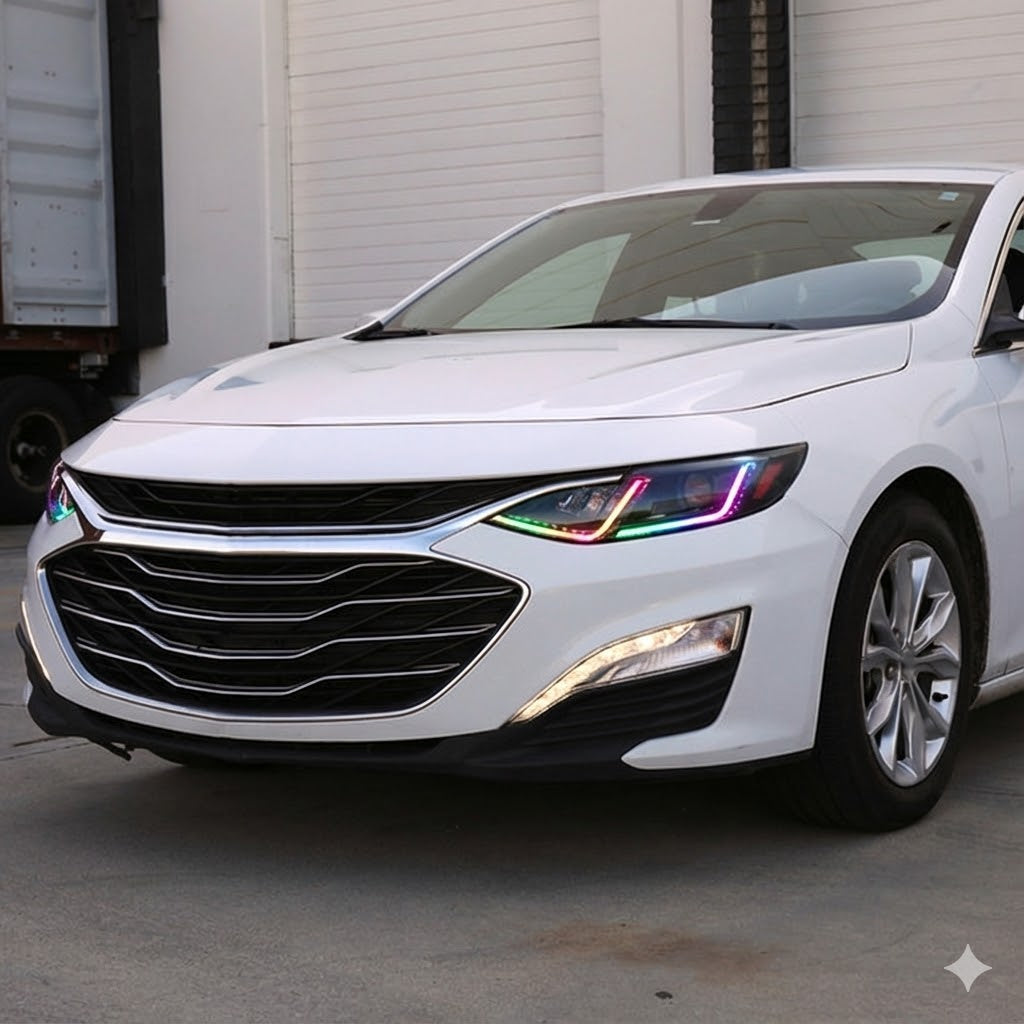 NTXGLOW RGB headlights (2019 - 2024 Chevy Malibu) - JSI Racing 