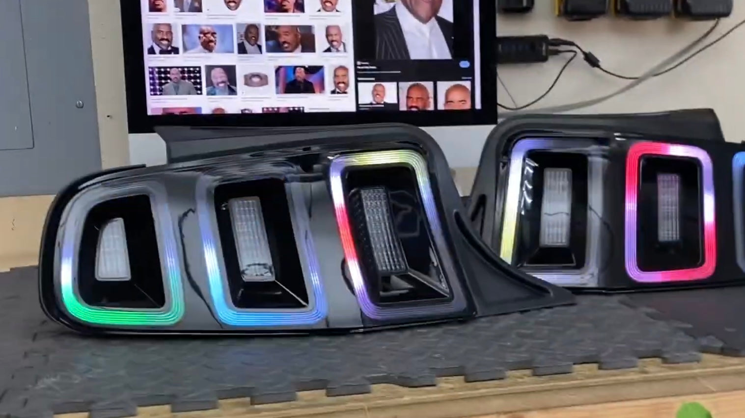 NTXGlow RGB Tail Lights (2010-2014 Ford Mustang) - JSI Racing 