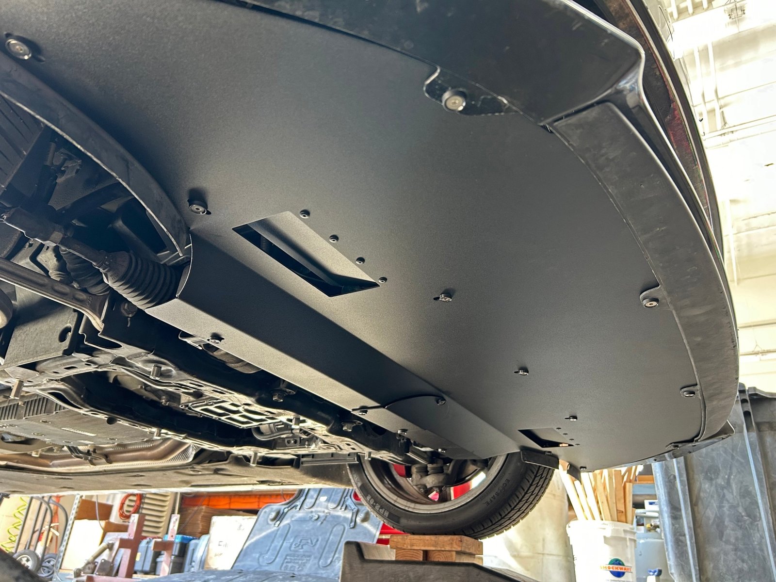 FSPE Kia Stinger Front Bumper Skid Plate (2018–2023) - JSI Racing 