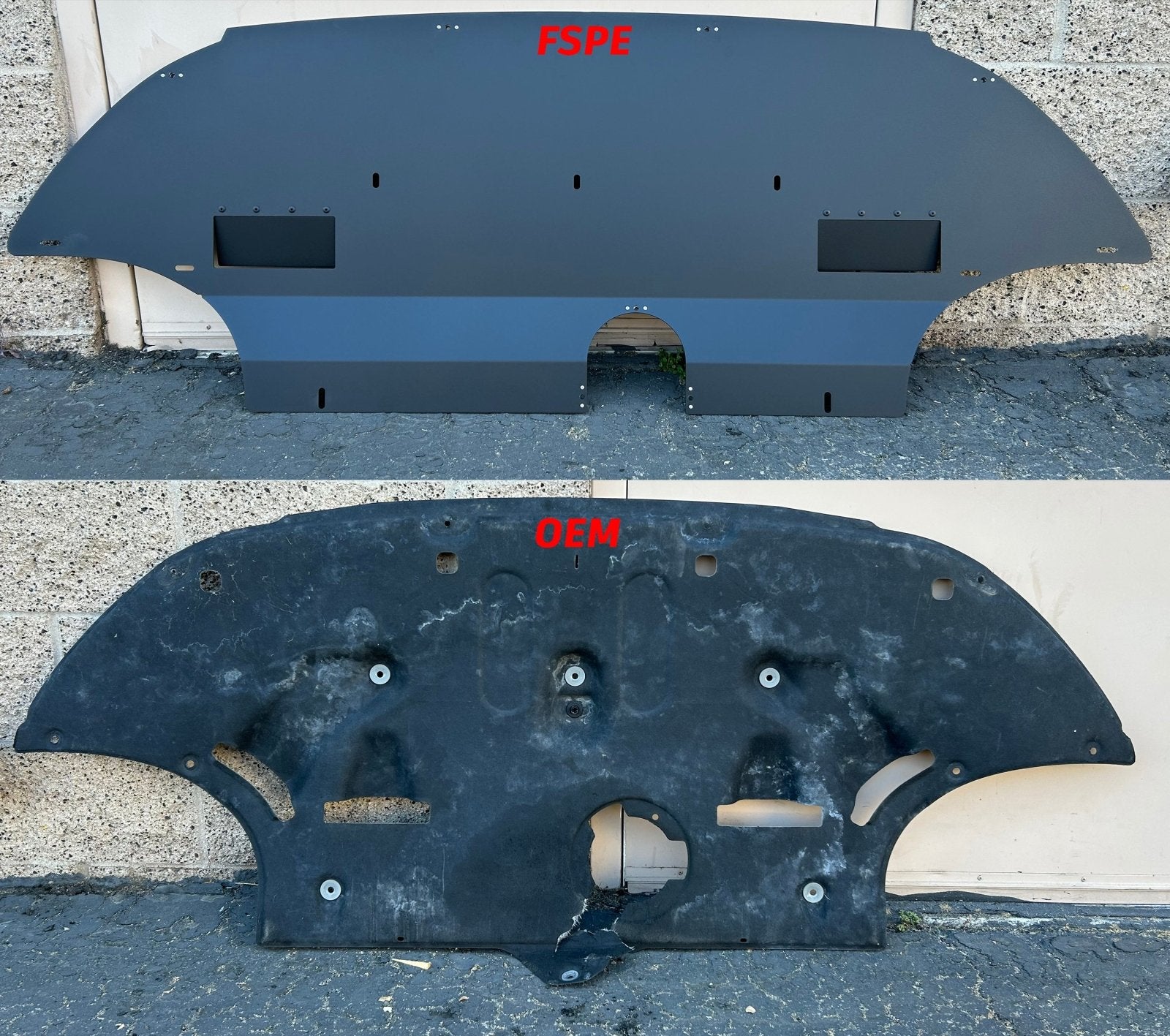 FSPE Kia Stinger Front Bumper Skid Plate (2018–2023) - JSI Racing 
