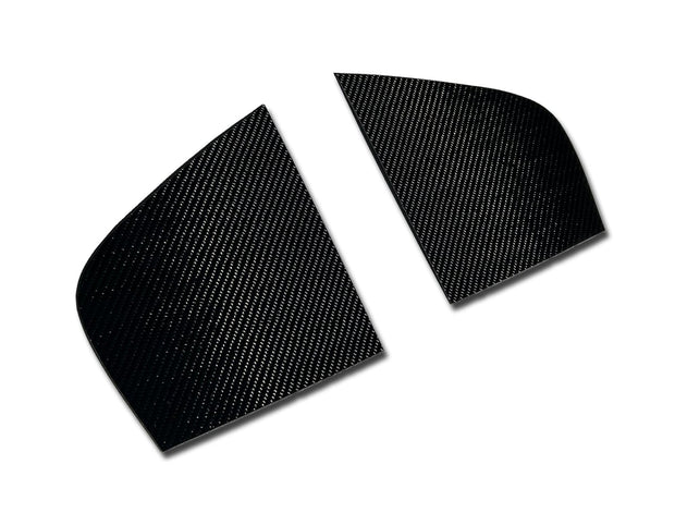 FSPE Kia Stinger Carbon Fiber Rear Window Covers (2018–2023, Pair) - JSI Racing 