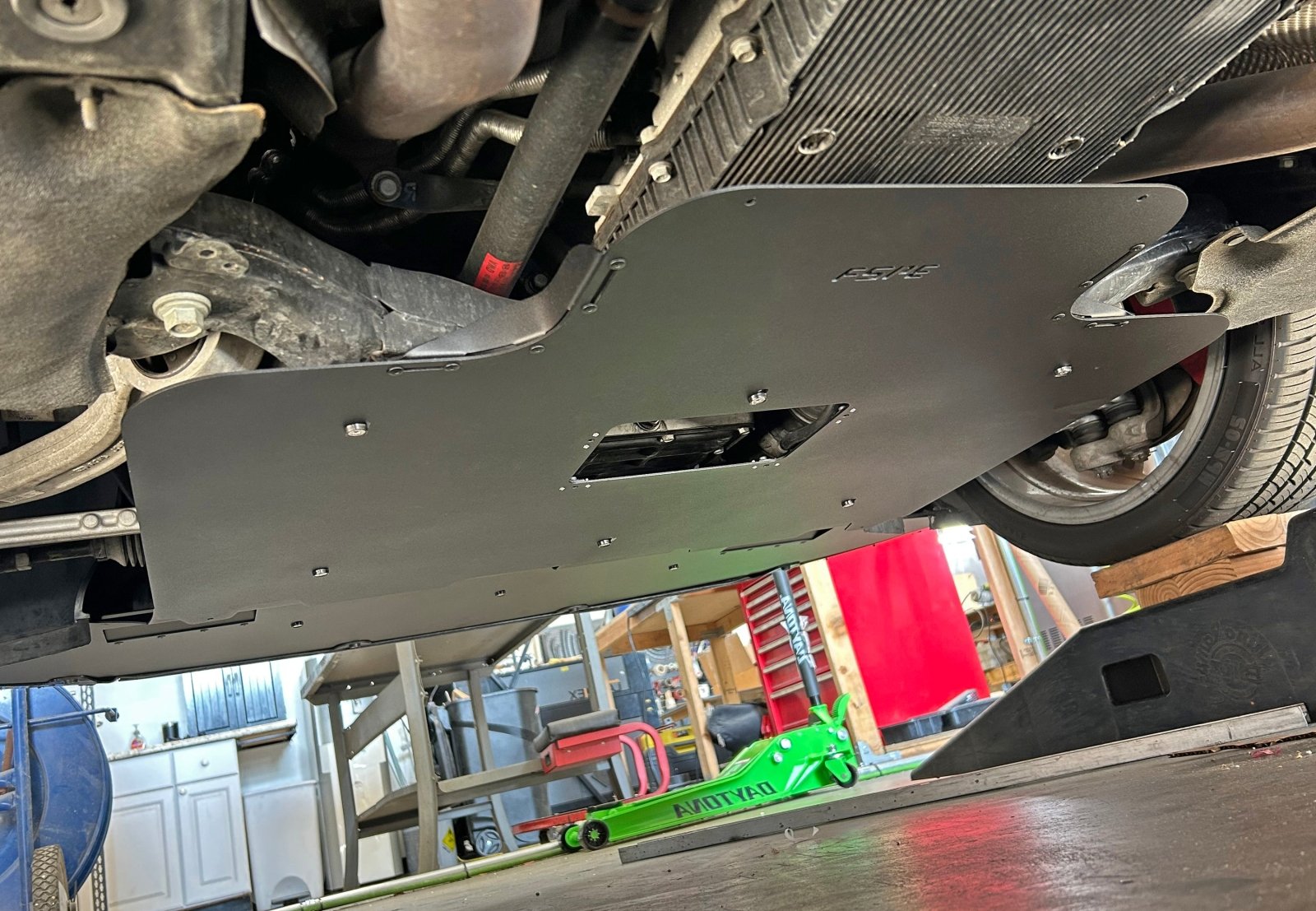FSPE Oil Pan Skid Plate – Kia Stinger (2018–2023) - JSI Racing 