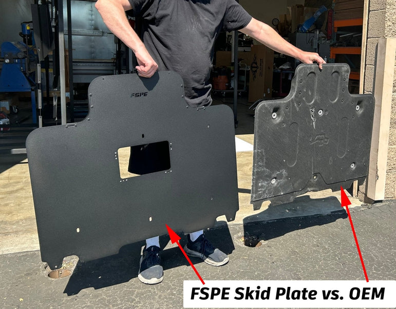 FSPE Oil Pan Skid Plate – Kia Stinger (2018–2023) - JSI Racing 