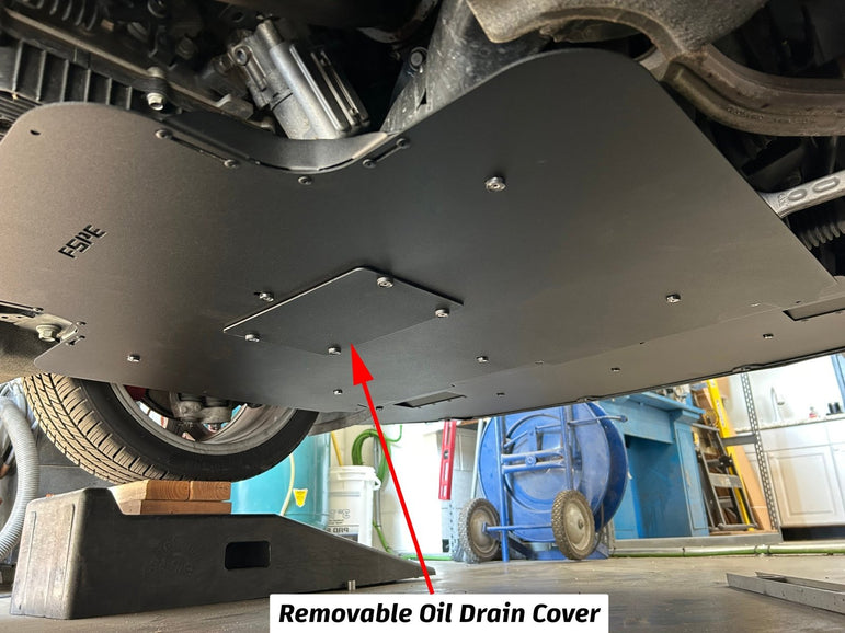 FSPE Oil Pan Skid Plate – Kia Stinger (2018–2023) - JSI Racing 