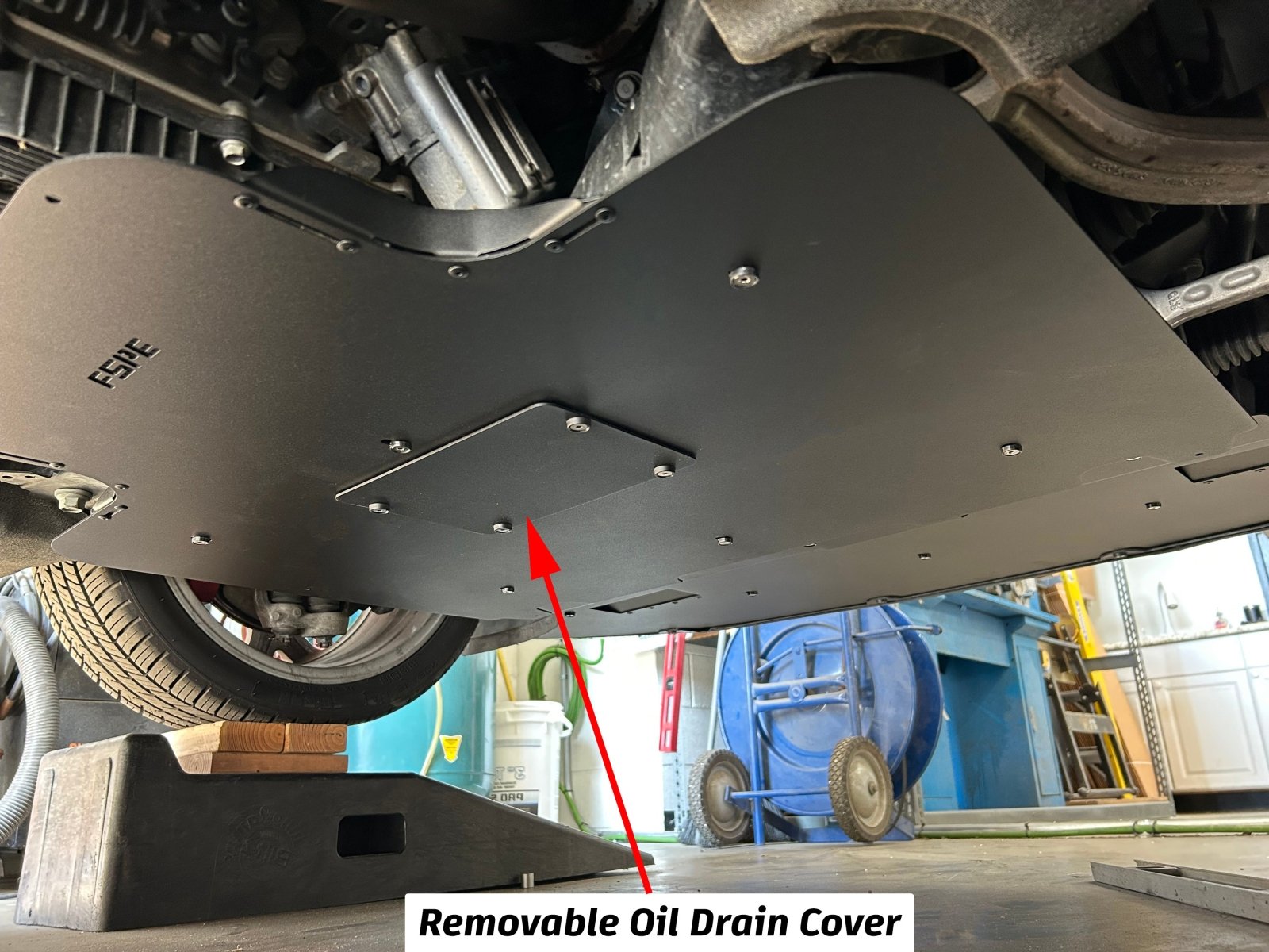 FSPE Oil Pan Skid Plate – Kia Stinger (2018–2023) - JSI Racing 