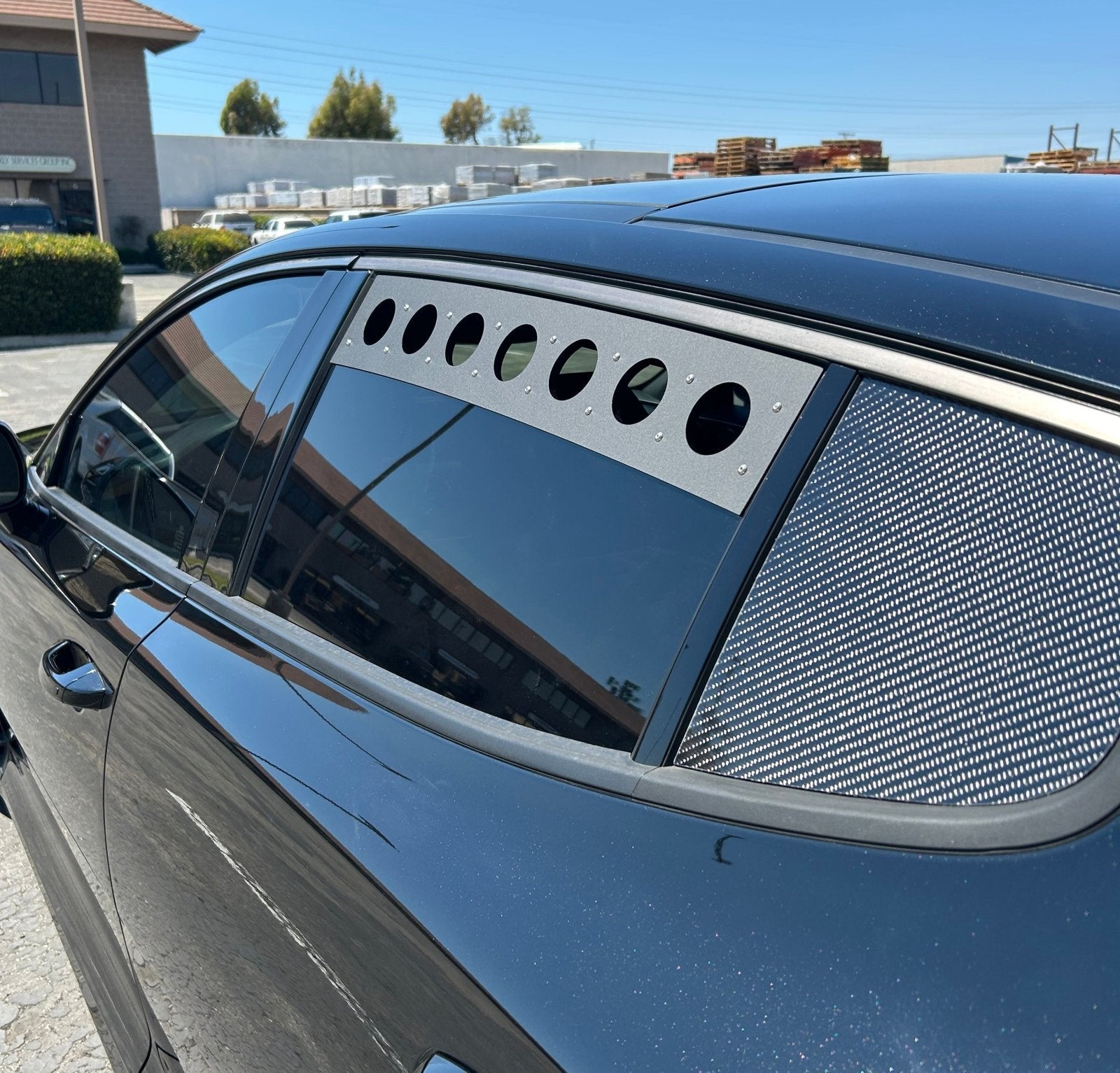 FSPE Kia Stinger Rear Window Vents (2018–2023, Pair) - JSI Racing 