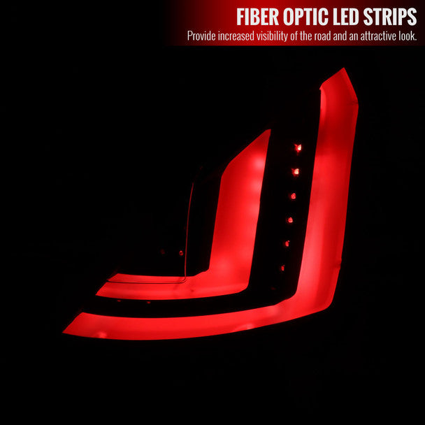 NTXGLOW LED RGB tail lights (2014 - 2019 Ford Fiesta hatchback) - JSI Racing 