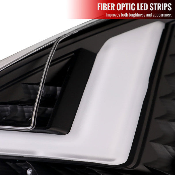 NTXGLOW LED RGB tail lights (2014 - 2019 Ford Fiesta hatchback) - JSI Racing 