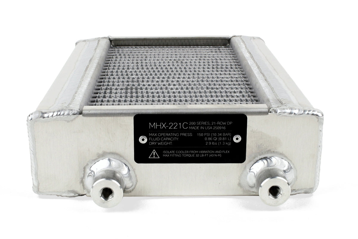 Improved Racing MHX-221C C6 Corvette Street / Strip High-Efficiency Double-Pass Oil Cooler