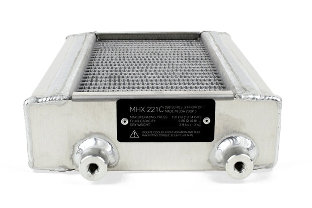 Improved Racing MHX-221C C6 Corvette Street / Strip High-Efficiency Double-Pass Oil Cooler