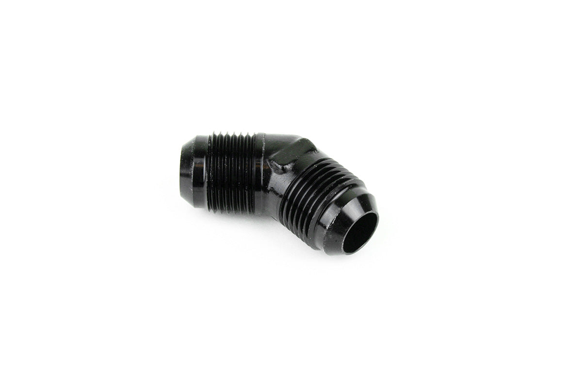 RaceFlux 45-Degree AN Male Flare Union Fitting