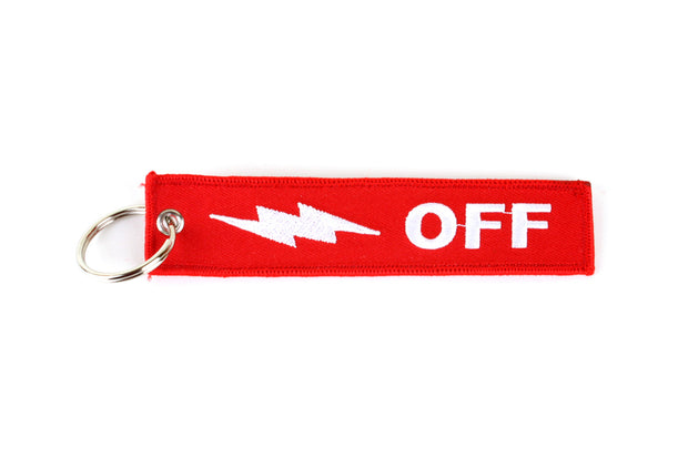 Improved Racing Race Car Master Battery Disconnect Kill Switch Tag