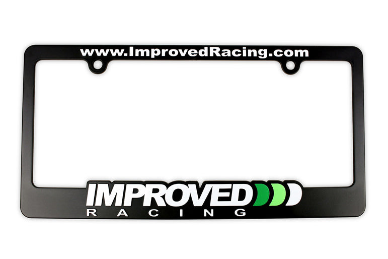 Improved Racing License Plate Frame