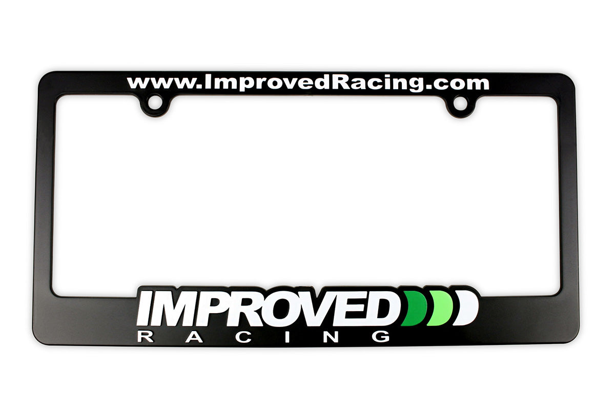 Improved Racing License Plate Frame