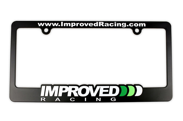 Improved Racing License Plate Frame