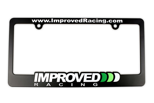 Improved Racing License Plate Frame