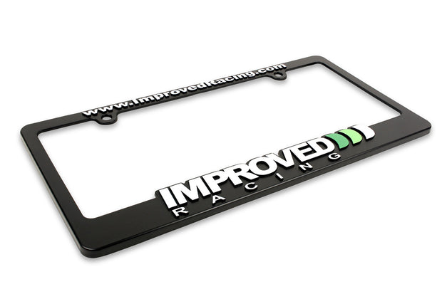 Improved Racing License Plate Frame