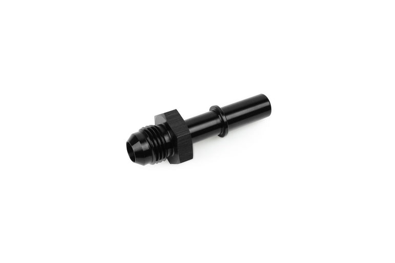 RaceFlux AN Male Flare to Quick-Connect Male Tube Adapter Fitting
