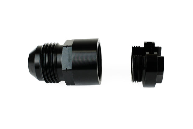 RaceFlux AN Male Flare to Quick-Connect Female Screw Adapter Fitting