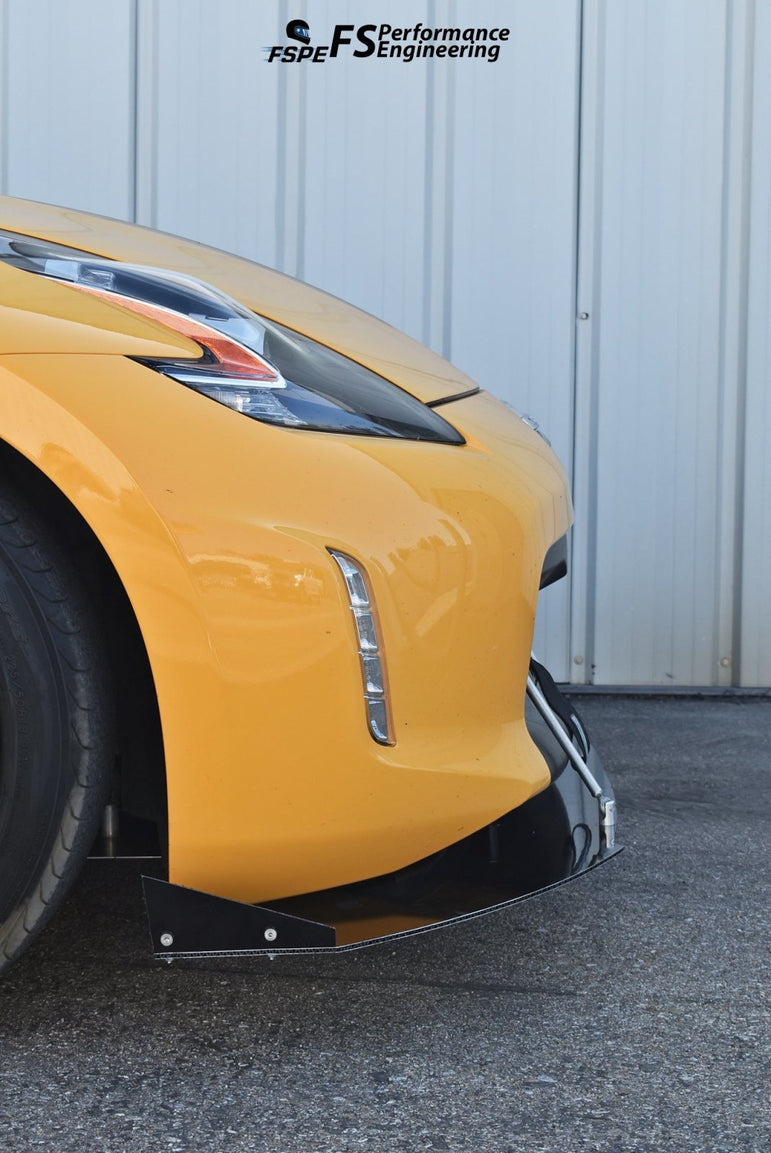 Nissan 370Z (2009-2020) Front Splitter V3 (H.B. EDITION) - JSI Racing 