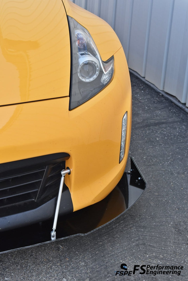 Nissan 370Z (2009-2020) Front Splitter V3 (H.B. EDITION) - JSI Racing 