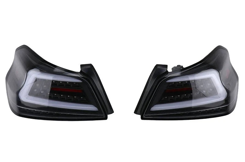 NTXGLOW BLACK LED tail lights (2015 - 2021 Subaru WRX) - JSI Racing 