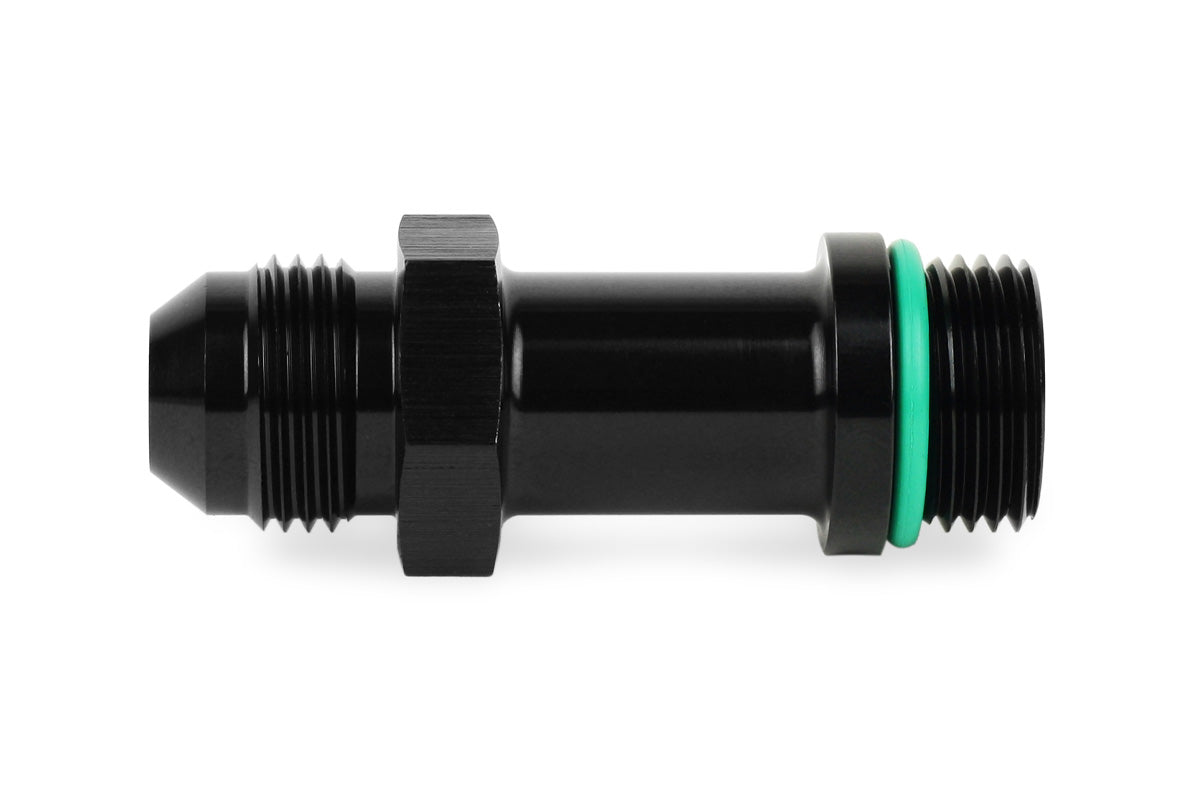 RaceFlux AN O-Ring Boss to AN Male Flare Extension Fitting