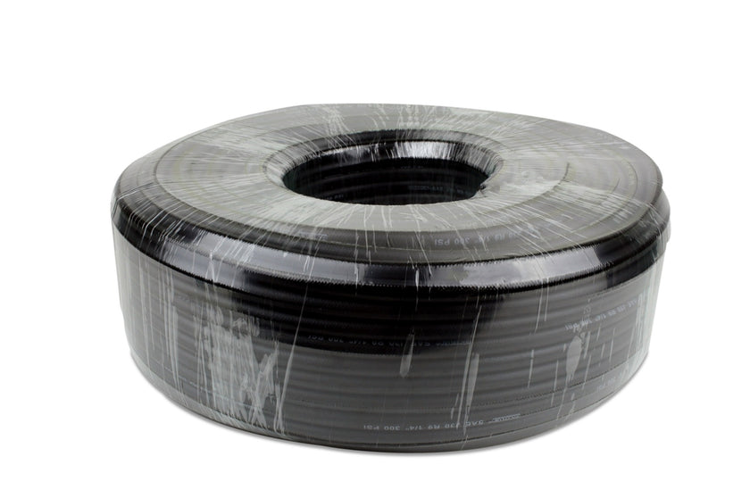 RaceFlux FKM SAE J30 R9 Push-Lock Fuel Hose, ID, 50 m () Roll