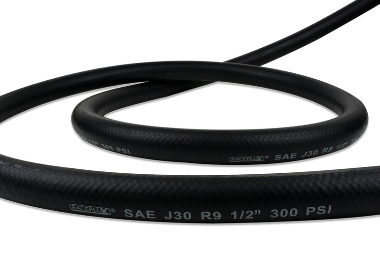RaceFlux FKM SAE J30 R9 Push-Lock Fuel Hose