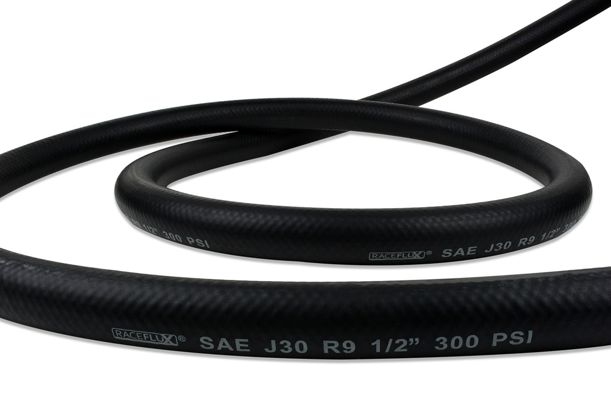 RaceFlux FKM SAE J30 R9 Push-Lock Fuel Hose