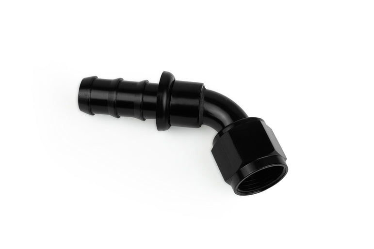 RaceFlux 60-Degree Push-Lock Hose End Fitting, 5/8