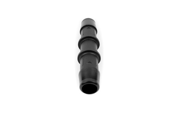 RaceFlux Push-Lock Union, 1/2" Barb to 1/2" Barb, Plastic